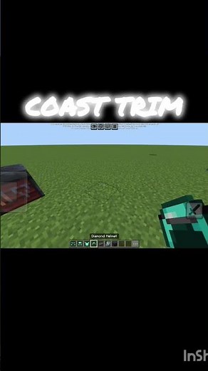 How to Apply Coast Armor Trim in Minecraft 🌊⚔️ #minecraft #armortrim #gaming