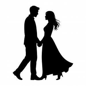 Wedding Couple SVG Bundle: Bride and Groom Clipart (digital Download) - Etsy