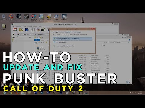 How to Update and Fix Punk Buster Service for Call of Duty 2