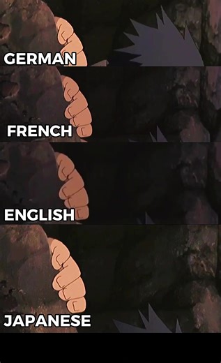 Sasuke Nandomo: Anime Scenes in Multiple Languages