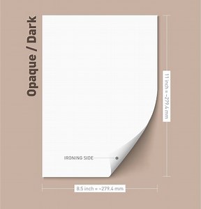 Laviva Sublimation / Inkjet Home Printable Vinyl  Dark