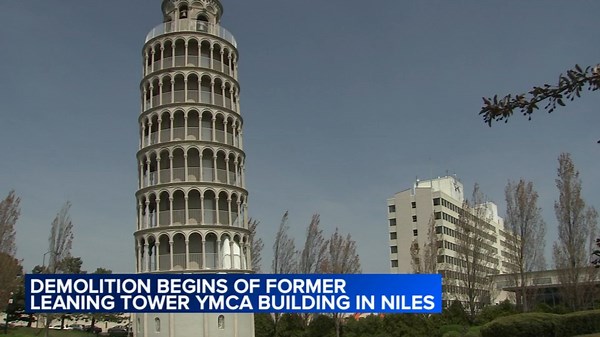 Niles begins demolition of former Leaning Tower YMCA residential building