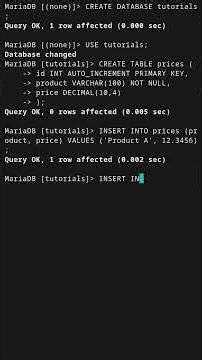 ROUND() Function in MySQL #mysql #mariadb #sql #databases #coding #programming