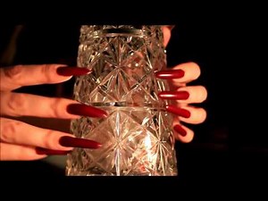 LongNailsQueen and her elegant red long nails (video 5)