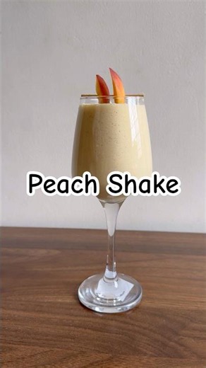 Perfect Peach Milkshake Recipe for Hot Days | Refreshing Summer Drink