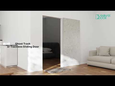 Ghost or Trackless Sliding Door