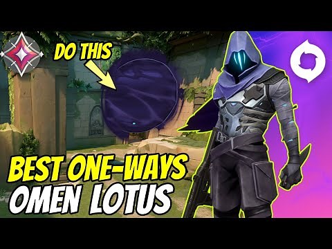 VALORANT Omen Lotus One-Way Smokes - Must Know Tips