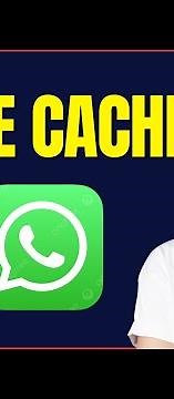 COMO LIMPAR CACHE DO WHATSAPP