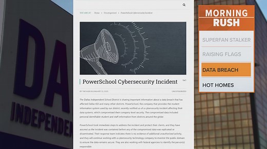 Dallas ISD discloses data breach through PowerSchool