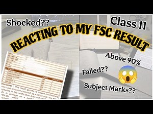 Reacting to My FSC Class 11 Result | HSSC Result | Class 11 Result fbise | result fsc 2025