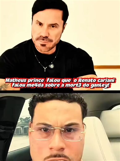 Matheus prince falou que o Renato cariane falou m3rda sobre a mort3 do Gabriel Ganley! . . . . . #ganley #renatocariani #bbzinho #gabrielganley #cortes