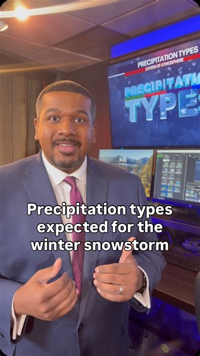 From rain to sleet and ice, FOX 29 Meteorologist Scott Williams breaks down what types of precipitation to expect with the impending snowstorm. | FOX 29