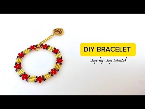 Easy Step-by-Step Beaded Bracelet Tutorial for Beginners | DIY Jewelry Making
