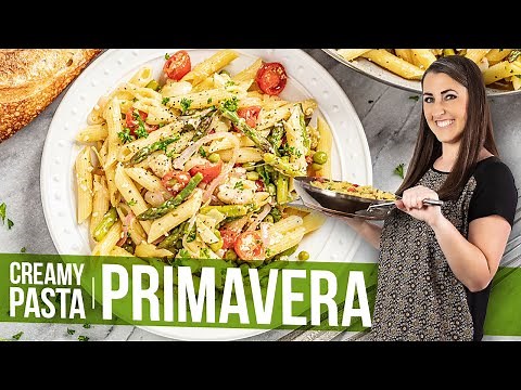Creamy Pasta Primavera