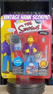World’s BEST boss Hank Scorpio! Vintage Simpsons toy unboxing #simpsons #toys #collection #nostalgia
