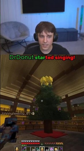 DrDonut starts singing🤩🤣...