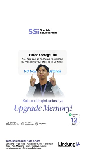 Service Iphone Kudus SSI | Manfaat Upgrade IC Memory iPhone Selain lebih hemat biaya, nilai pakai jadi lebih paniang loh guys dan Storage makin besar serta performa... | Instagram