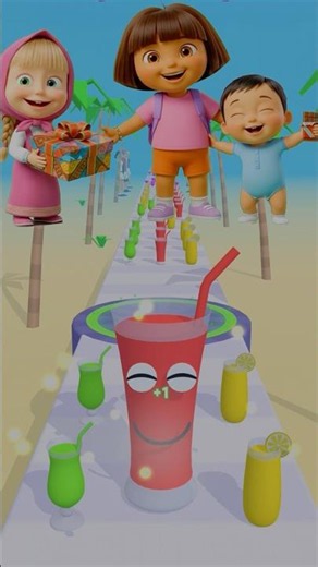 Dora Gave Her LAST Chocolate Away… Then THIS Happened 🍫😢❤️ #Shorts #Dora #CartoonShorts #gugugaga