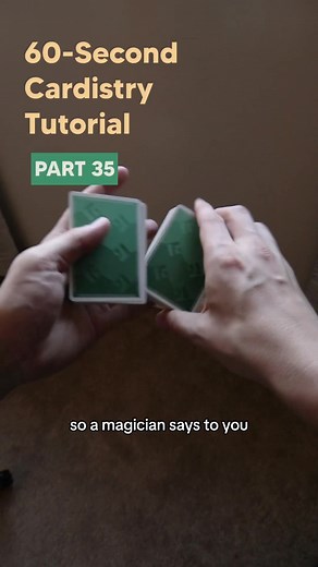 Beginner Cardistry / 60-Second Tutorial - Part 35 #cardistry #tutorial #beginner #practice #magic #foryou #hobby #cards #howto #trick #skill #passion #overview #playingcards #trending #fyp #cardtrick