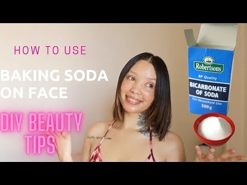 How to use baking soda for face and skin | DIY BEAUTY TIPS 🎀