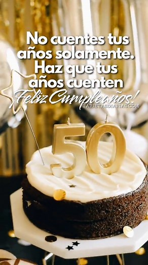 Celebra el Cumpleaños 50 con Alegría y Amor