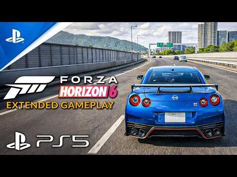 FORZA HORIZON 6 Full Gameplay Demo 21 Minutes 4K
