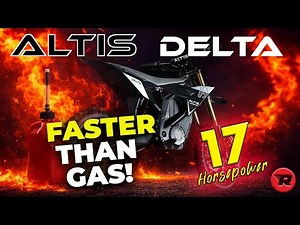 The Most Powerful Pit Bike Ever Made? Altis Delta First Look 72 volt 13KW Mini bike! #altisdelta