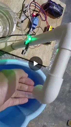 Project DIY Automatic Water Tap Using IR Sensor Module Alat dan Bahan yang diperlukan: 1. IR Sensor Module 2. Module Relay 5V 3. Battery 9V 4. Bateery 6V 5. Jumper Wire 6. Mini Pump 7. Pipe 8. Wadah… | Tri Wahyuni Meilinda