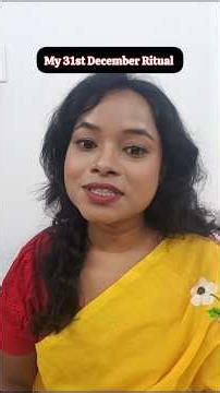 My 31st December Ritual🌟 What is yours? #shorts #resolution #newyear #makeup