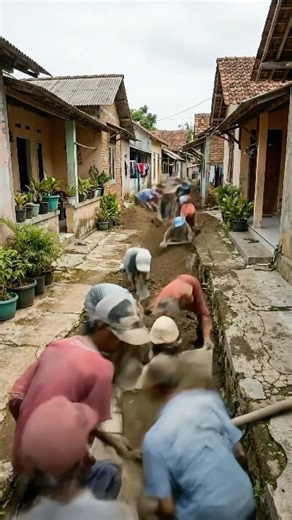 Yang Kecil Kalau Dikerjakan Bersama Jadi Besar #shorts #gotongroyong #lingkungan