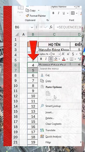 58K views · 244 reactions | Đánh số thứ tự siêu nhanh trong Excel #excel #word #tinhoc #thuthuat #exceltips #xuhuong #trend #tinhocvanphong Đặt sách tại đây : https://www.sachtinhoc.com/combo3-sang | Mẹo Tin Học | Facebook