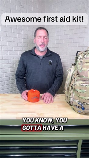 Perfect first aid kit for the outdoorsman! #firstaid #firstaidkit #woundcare #edc #bandage