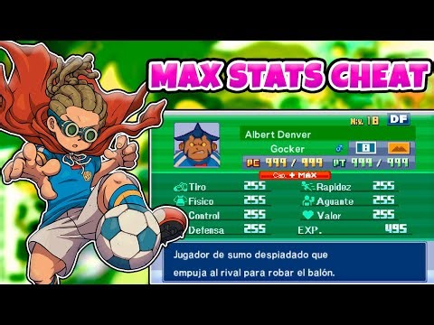 Max Out All Stats Instantly in Inazuma Eleven 3 with this Cheat!