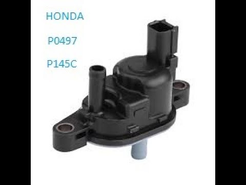 Honda Evap Solenoid Codes P0497 and P145C