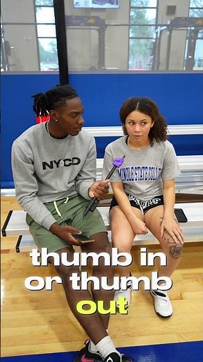 Thumb In/ Thumb Out?