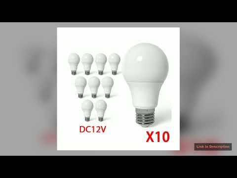 10pcs E27 LED Bulb Lights DC 12V lampada luz E27 lamp 3W 6W 9W 12W 15W 18W spot bulb Led Light