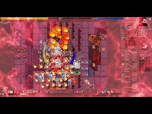 Tibia team hunting Ice Library with all vocations