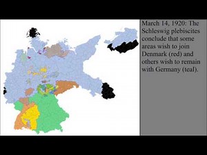 (Outdated) The Territorial Changes of Germany After World War I