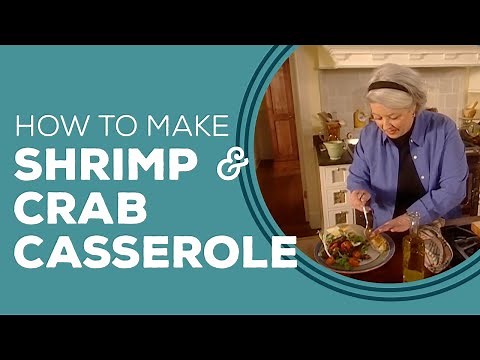 Shrimp and Crab Casserole from Canned Seafood - Blast from the Past