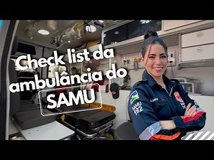 SAMU ambulance checklist