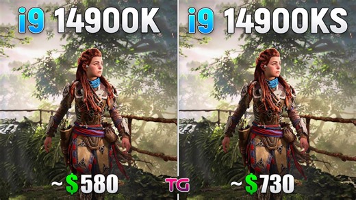 Core i9 14900K vs Core i9 14900KS - Test in 10 games