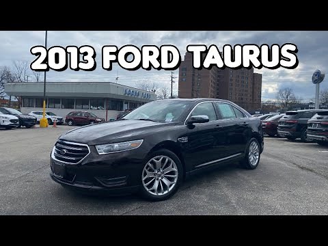 2013 Ford Taurus Limited Startup, Walkaround, Features