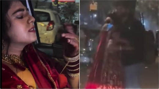 Viral Video: Bride Kisses Ex-Boyfriend Just 2 Hours Before Wedding In Romantic Gesture, Sparks Debate