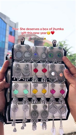 Exquisite Customizable Jhumka and Earring Boxes
