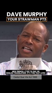 Dave Murphy explains the Stawman part 3 - The Cestui Que Vie Act refers to two historical English laws, the Cestui Que Vie Act 1666 and the Cestui Que Vie Act 1707, both addressing the legal implications of someone's death being uncertain, particularly when the life estate on which an estate depended was unclear. #strawman #LegalFiction #law #freedom | WakeUp.Conspiracy.Truth