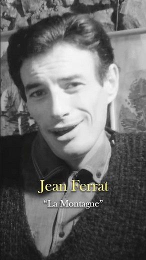 Jean Ferrat "The Mountain"
