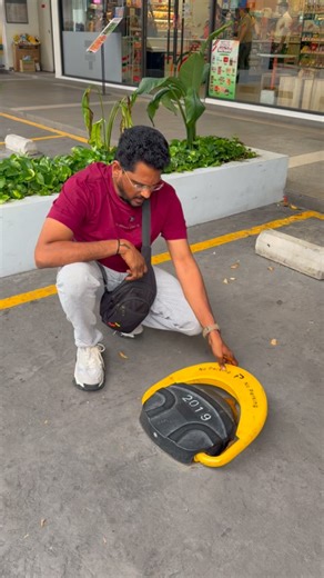 In Malaysia I saw a smart parking lock With one remote the slot opens for the owner and stays blocked for others This simple idea saves time avoids parking fights and brings discipline to shared spaces Sometimes small systems solve big daily problems Hashtags: #SmartParking #SimpleInnovation #MalaysiaDiaries #UrbanSolutions #DailyProblemsSolved TechInDailyLife ParkingProblems | Sripathi Dinash