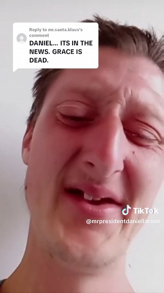 Replying to @mr.santa.klaus Rest in peace @Grace Vanderwaal 😭💔 #danielandgrace #staytuned #daniellarson #CNN #bbcnews #foxnews #gracevanderwaal #quandaledingle #breakingnews #emergency