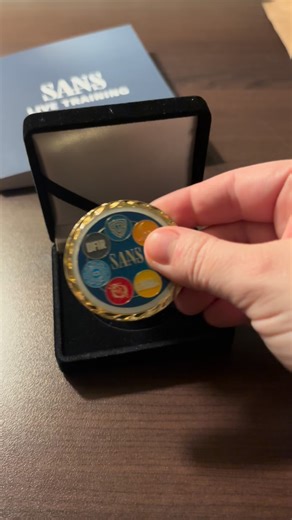 SANS Institute New2Cyber on Instagram: "Obsessed. #sanscdi #cybersecuritytraining"