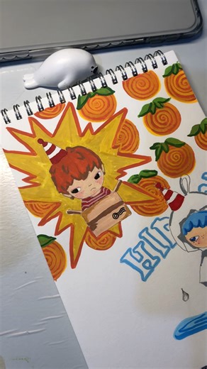 orange hirono!!🍊 #draw #sketch #drawings #drawing #ardrawing